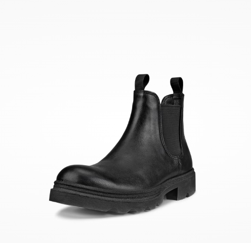 نیم‌ بوت مردانه  اکو دانمارک مدل ECCO  Grainer - چرم درجه یک مشکی